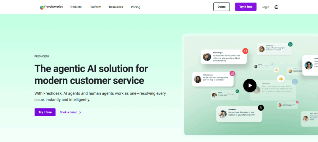 Freshdesk Contact Center
