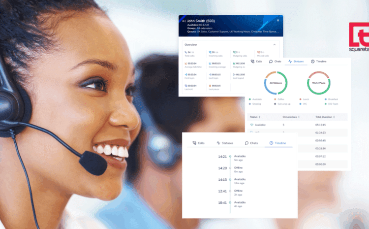 Smarter Workforce Visibility: New Real-Time Agent Status KPIs in Squaretalk